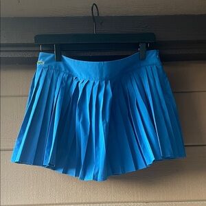 NEW Lacoste Sport Blue Pleated Skirt -38